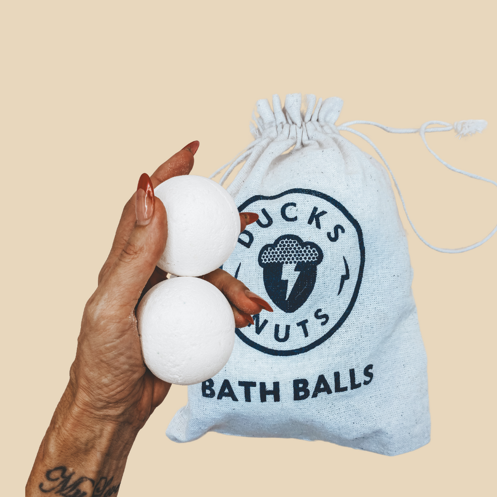 Ducks Nuts Ball Bag Bath Balls