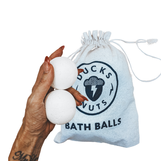 Ball Bags: PAIR of Muscle Relief Bath Balls